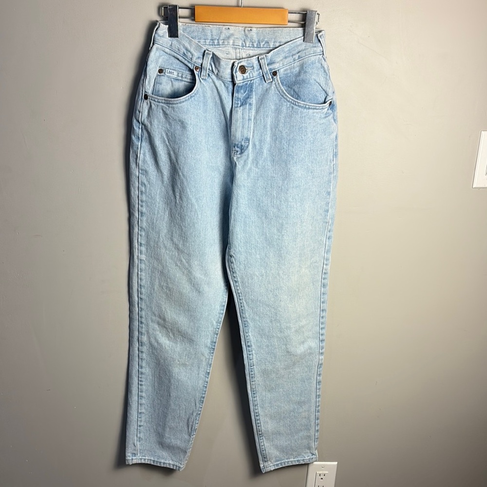 Lee Women's Light Blue Straight Leg Jeans